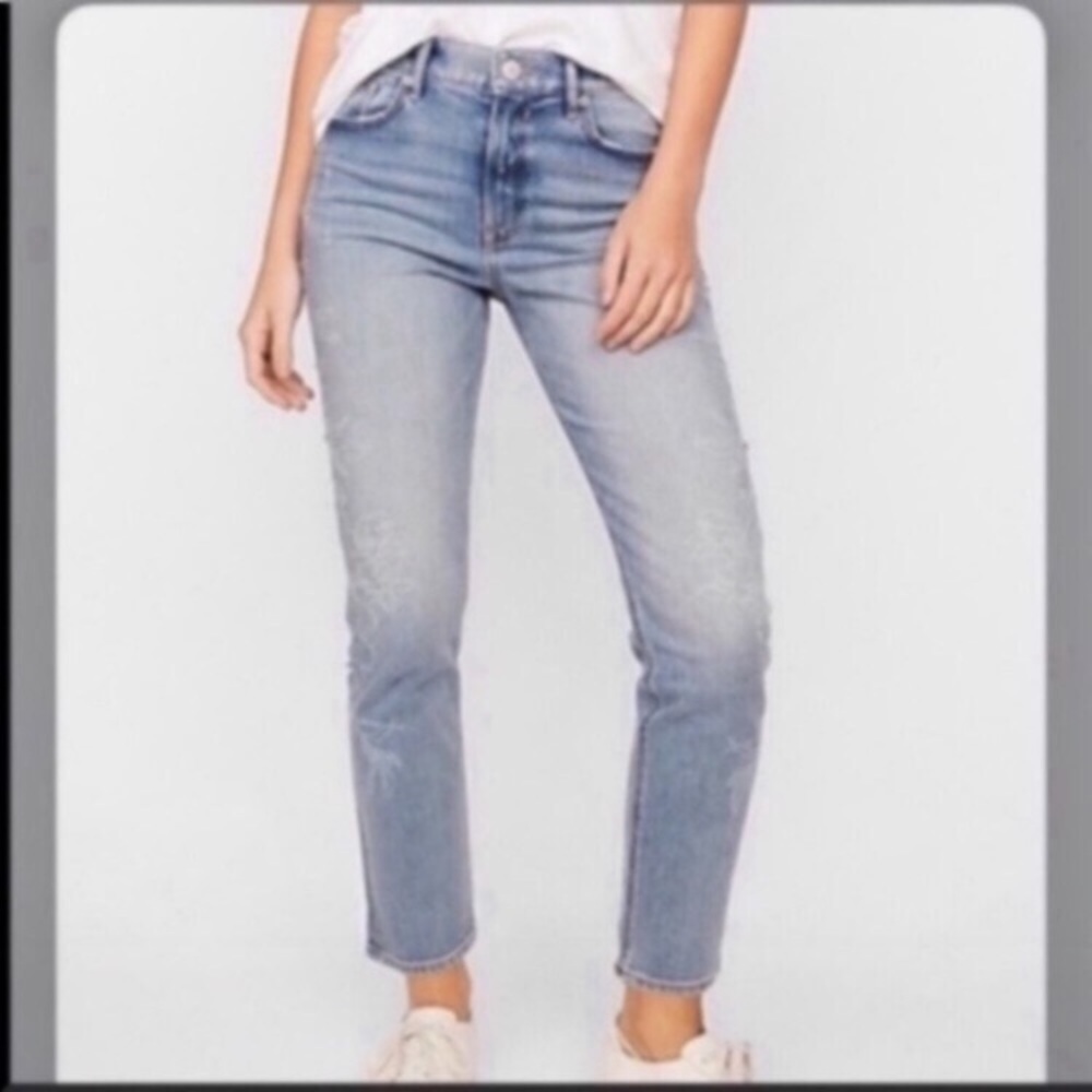 NWT Express Vintage Skinny High Rise Floral